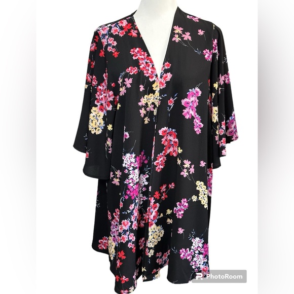Andree by Unit Floral Kimono - Picture 1 of 6